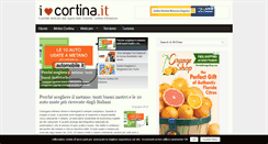 Desktop Screenshot of ilovecortina.it